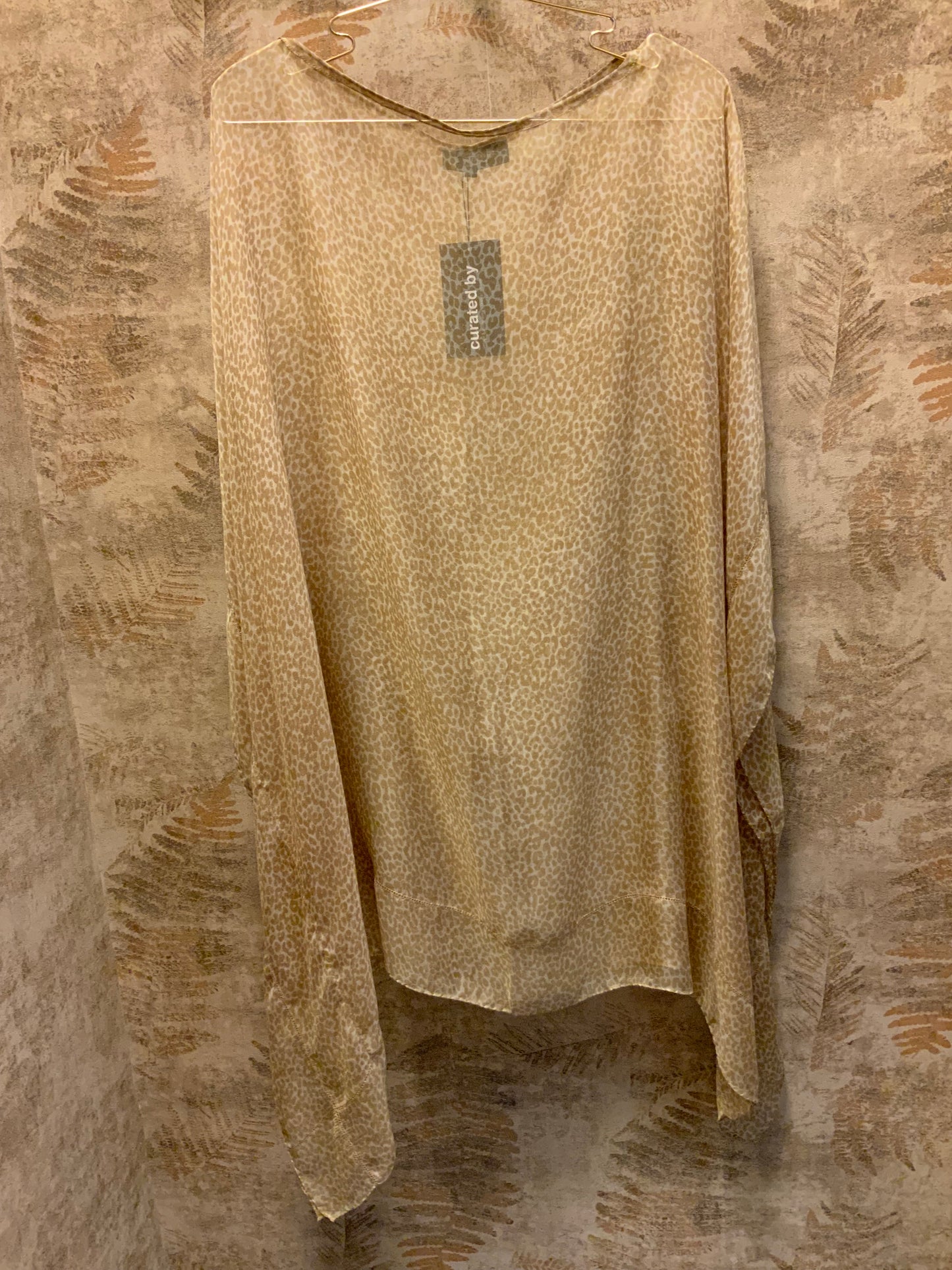 YVES SAINT LAURENT SILK CAPE