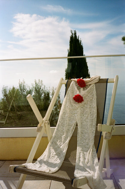 LACE ROSES JUMPSUIT MADE IN VENEZUELA