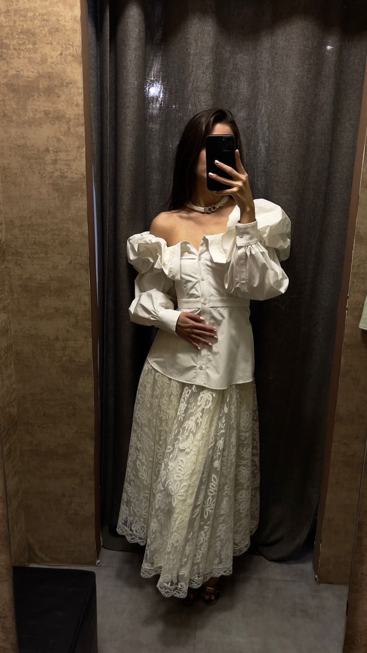 ALEXANDER MCQUEEN RUFFLED CORSET TOP