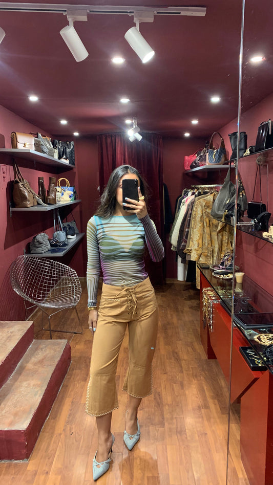 JEAN PAUL GAULTIER MESH TOP