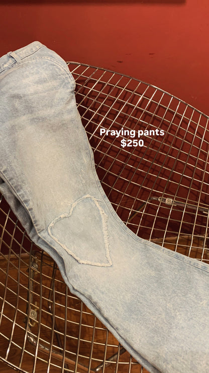 PRAYING x GUCCI VAULT LOW-RISED DENIM