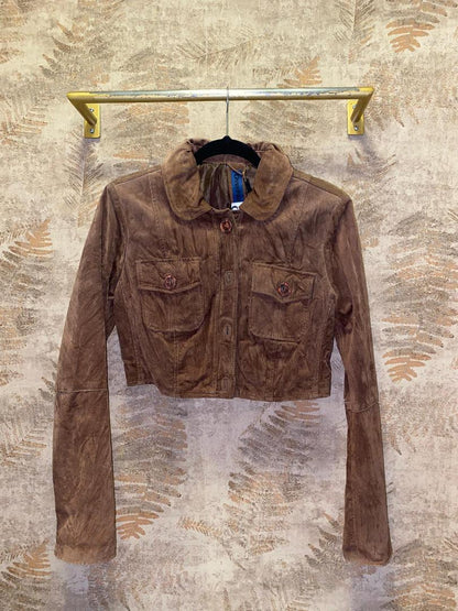 LEATHER SHORT JACKET