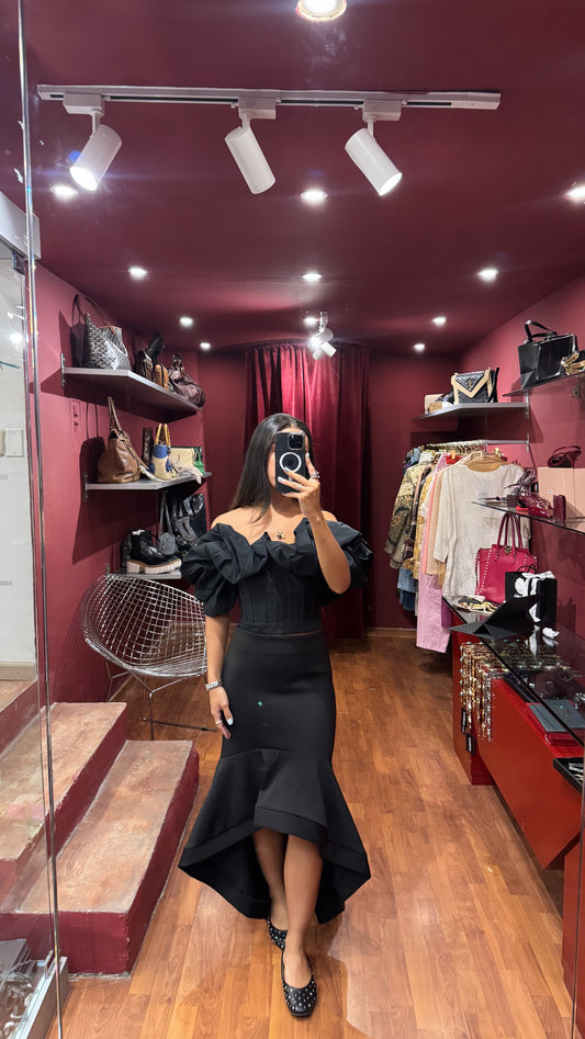 RUNWAY ALEXANDER MCQUEEN CORSET TOP