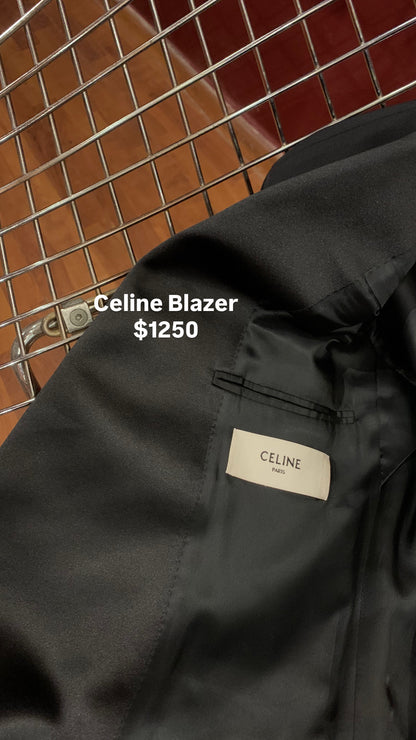 CELINE BLAZER SMOCKING