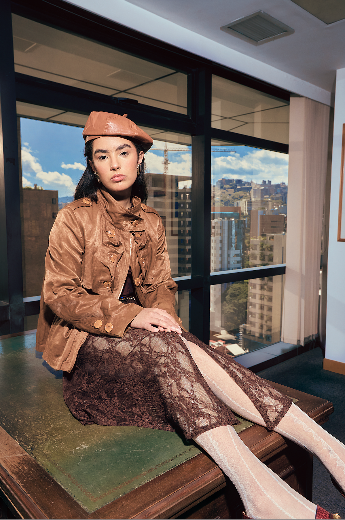 LACE SKIRT MADE IN VENEZUELA