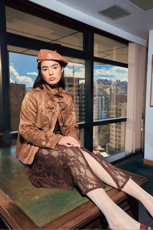 LACE SKIRT MADE IN VENEZUELA