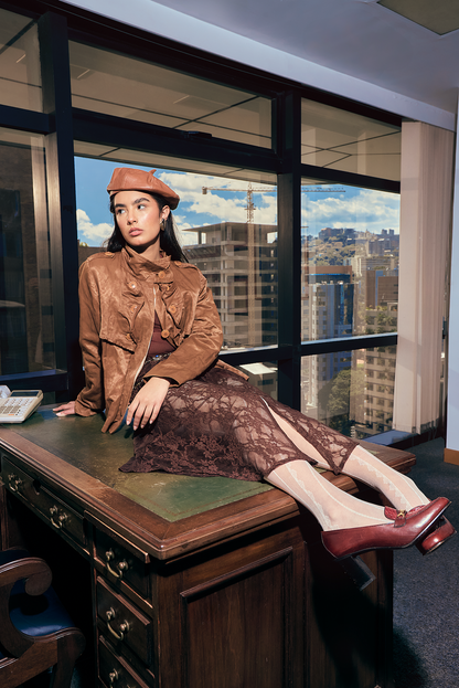 LACE SKIRT MADE IN VENEZUELA