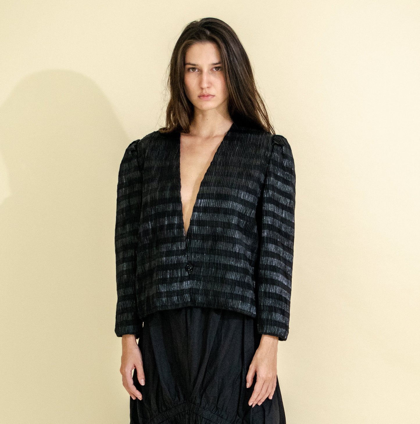 OVERSIZED JACKET WITH LINES