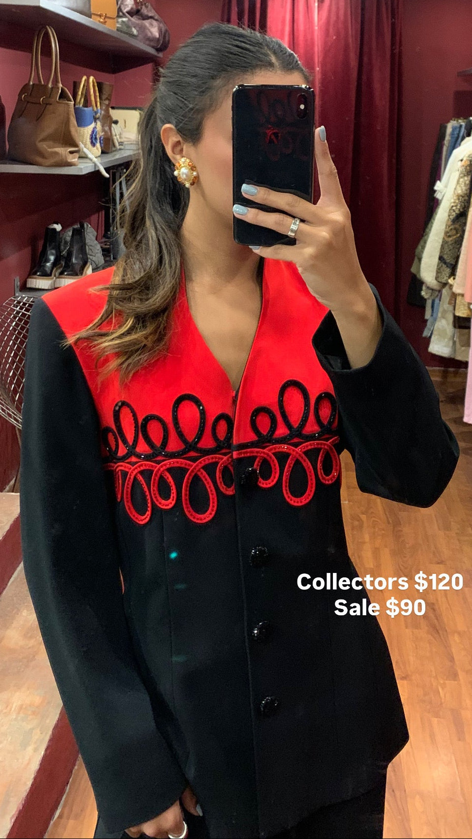 EMBROIDERED BICOLOR JACKET