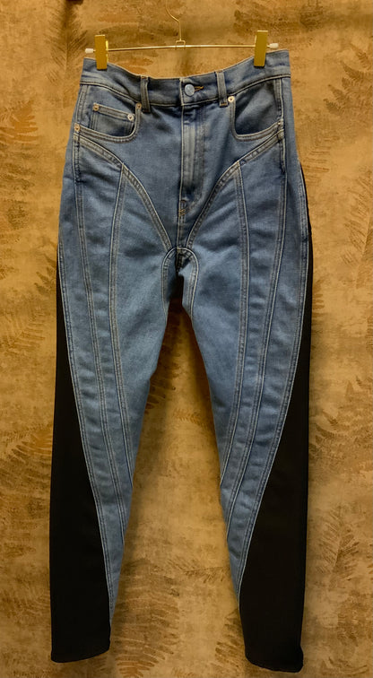 RUNWAY MUGLER DENIM PANT