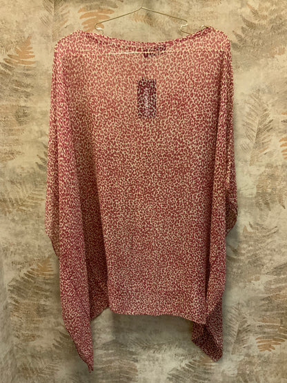 YVES SAINT LAURENT SILK CAPE