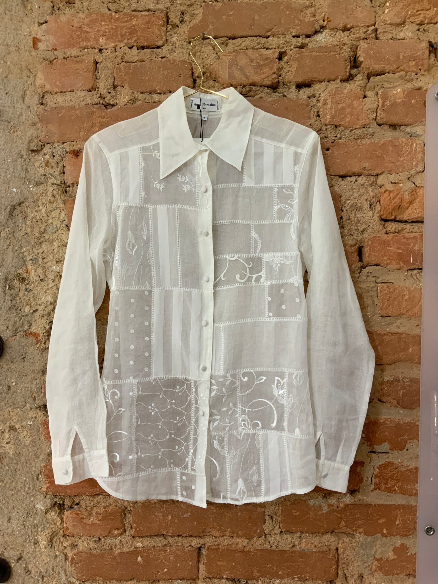 COTTON BLOUSE PATCHWORK