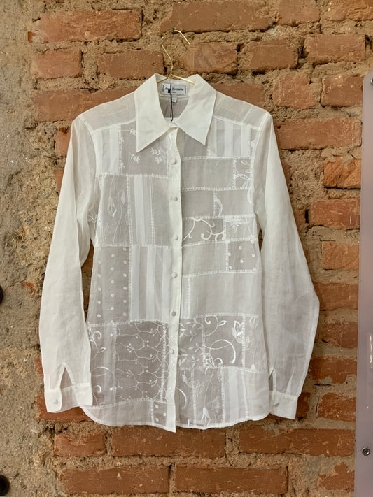 COTTON BLOUSE PATCHWORK