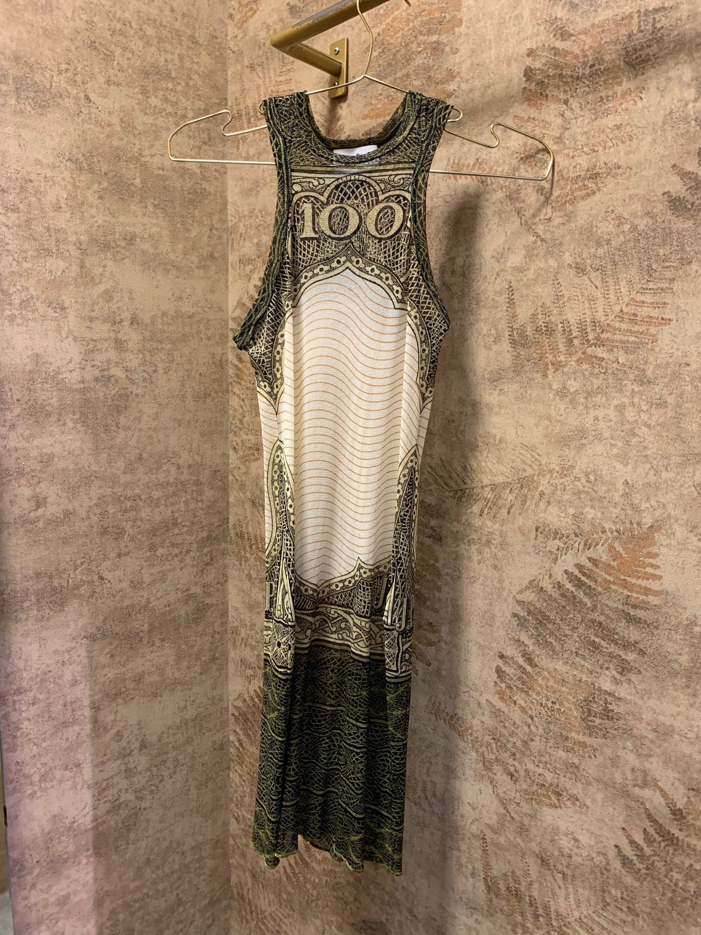 JEAN PAUL GAULTIER SHORT MESH DRESS