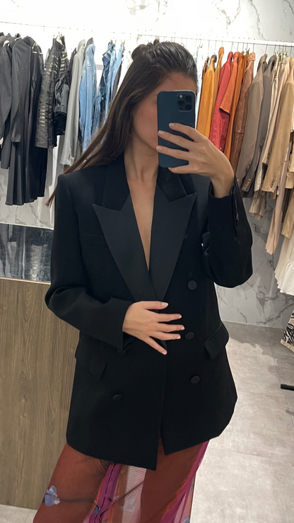 CELINE BLAZER SMOCKING