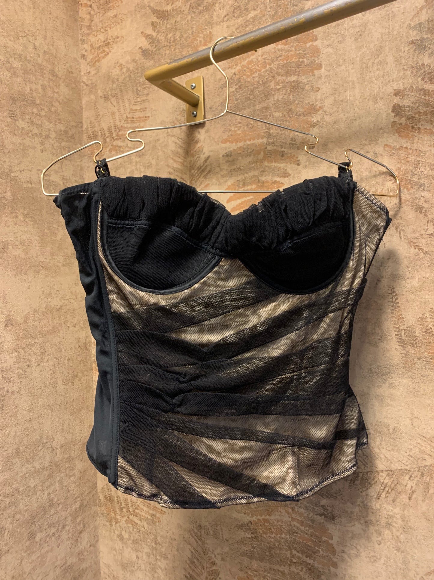 DOLCE & GABBANA TULL BUSTIER