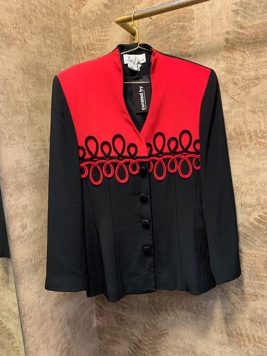 EMBROIDERED BICOLOR JACKET