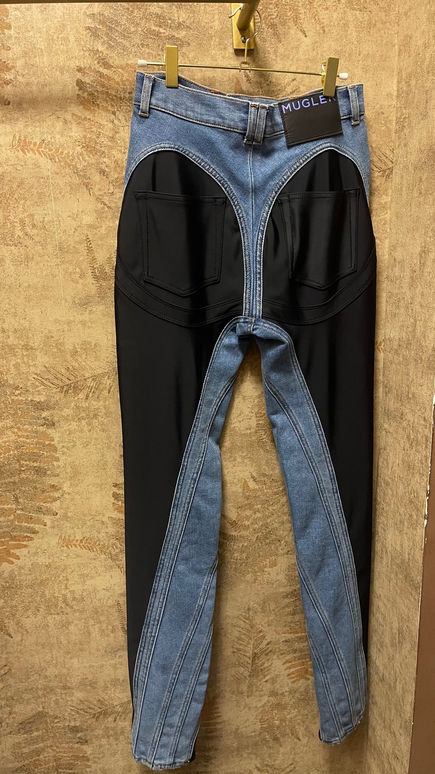 RUNWAY MUGLER DENIM PANT