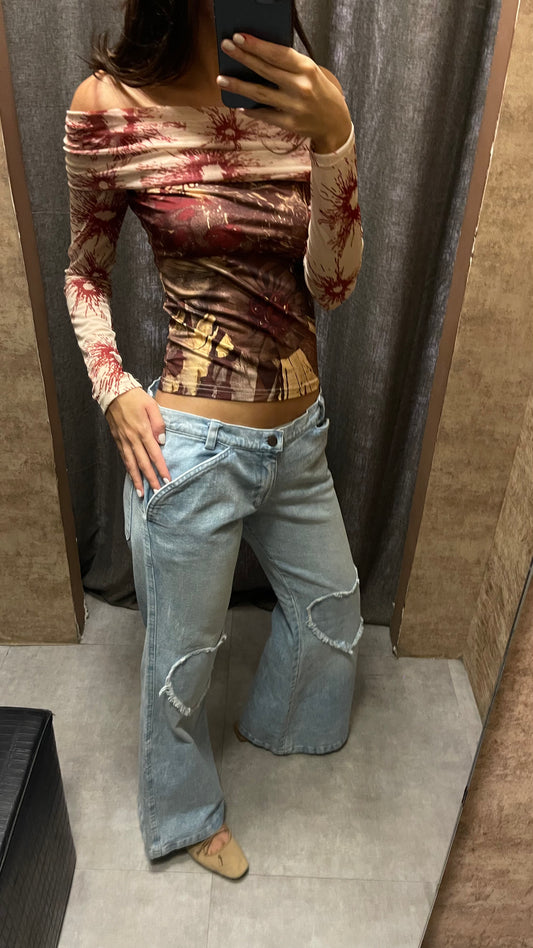 PRAYING x GUCCI VAULT LOW-RISED DENIM