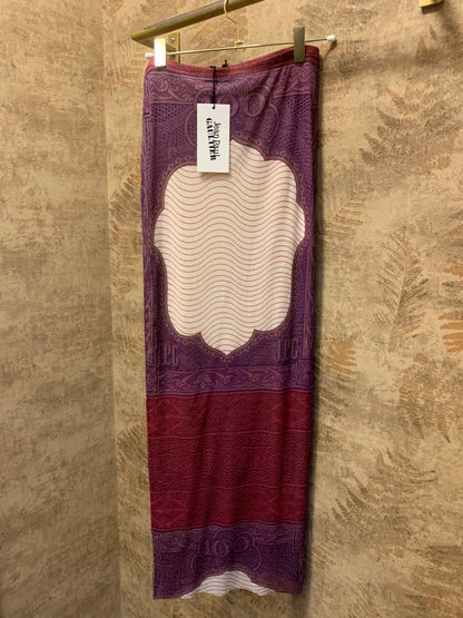 RUNWAY JEAN PAUL GAULTIER MESH SKIRT