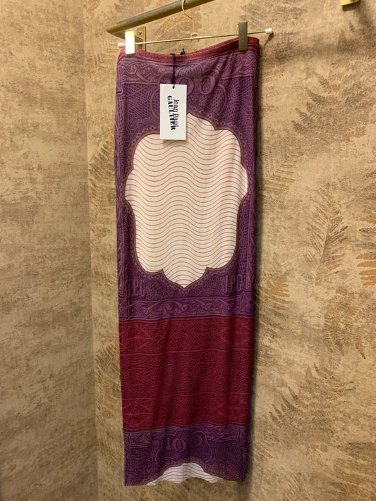 RUNWAY JEAN PAUL GAULTIER MESH SKIRT