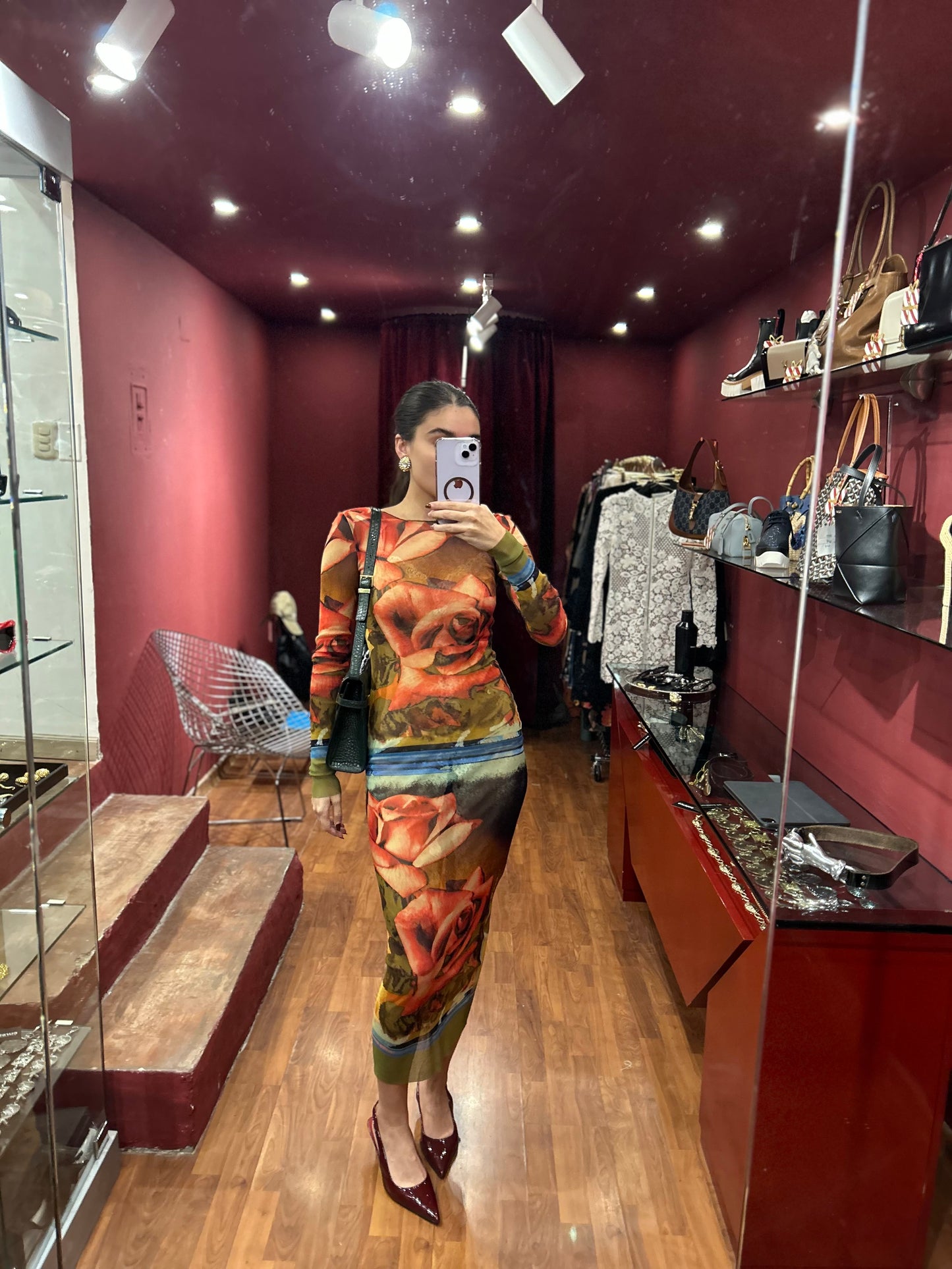 RUNWAY JEAN PAUL GAULTIER MESH DRESS