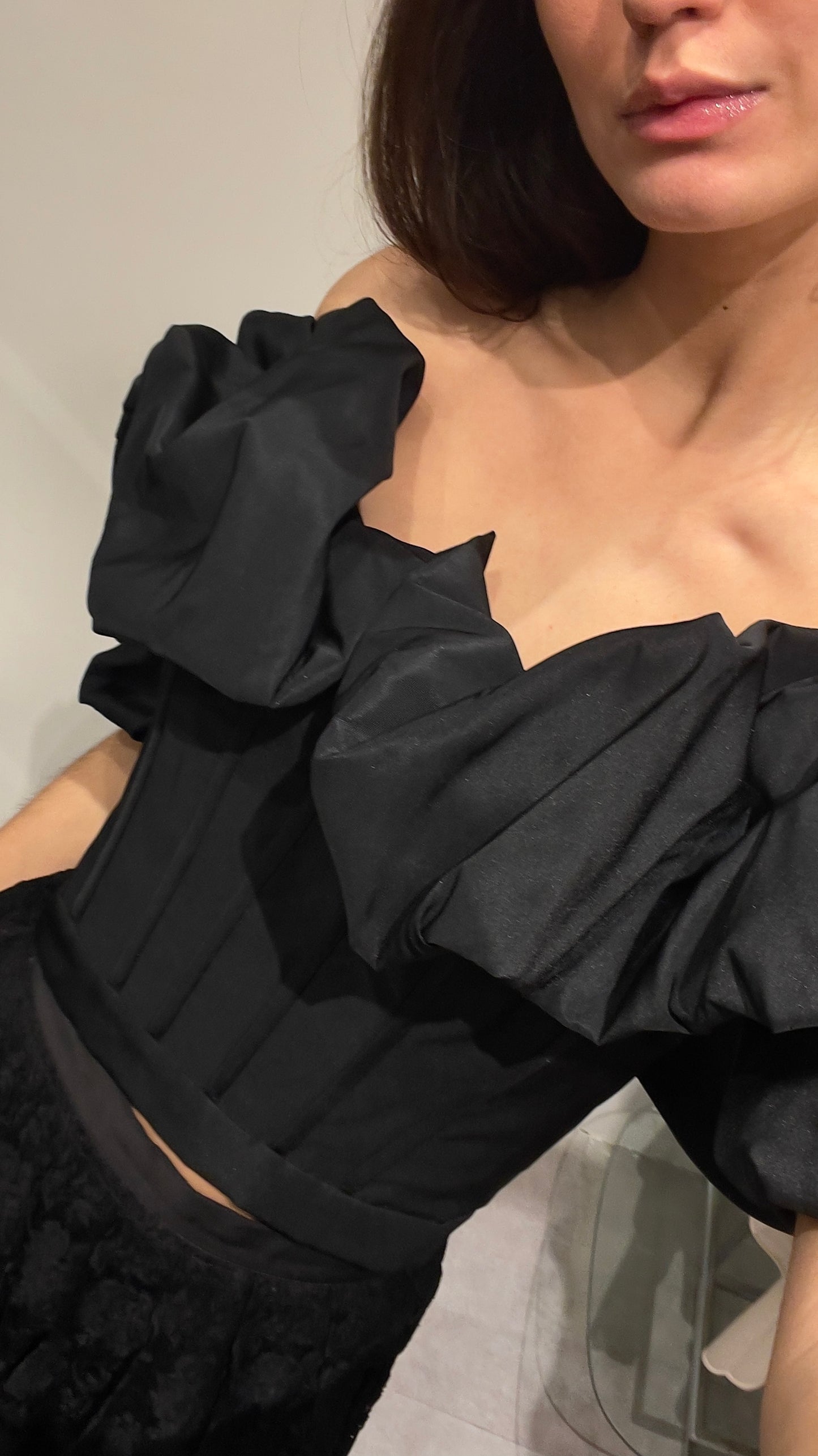 RUNWAY ALEXANDER MCQUEEN CORSET TOP