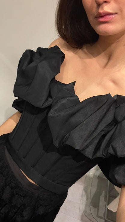 RUNWAY ALEXANDER MCQUEEN CORSET TOP