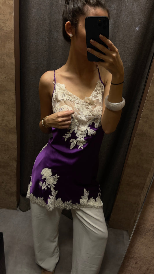 100% SILK & LACE NUISETTE