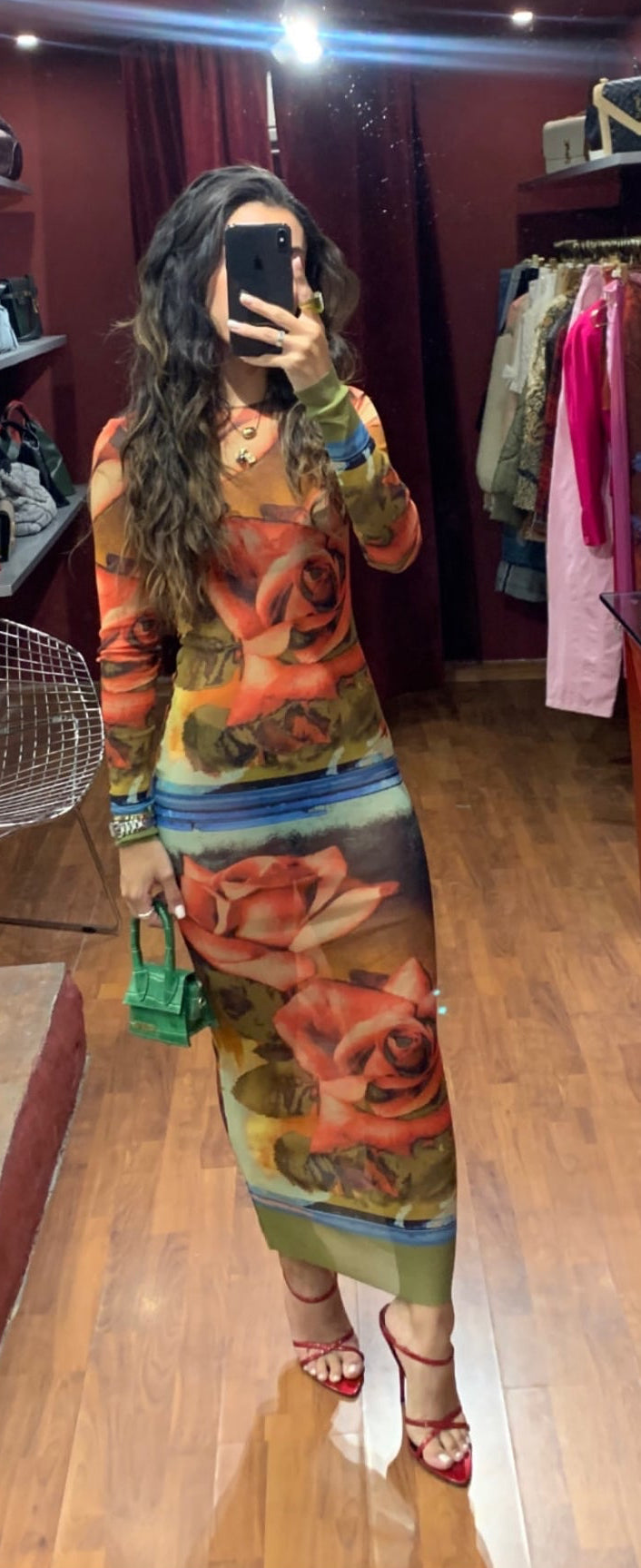 RUNWAY JEAN PAUL GAULTIER MESH DRESS