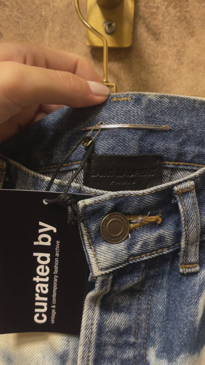 SAINT LAURENT WASHED DENIM